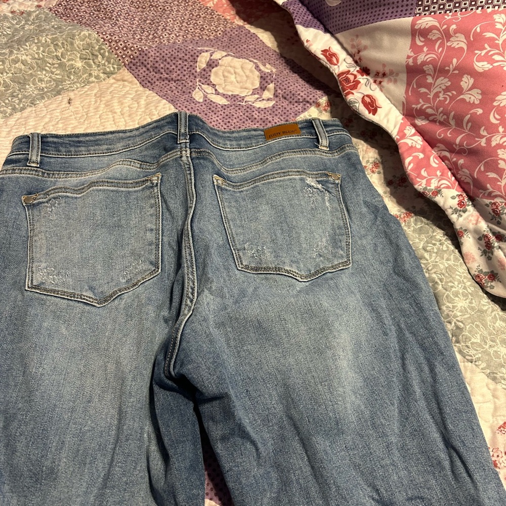 Judy Blue Straight Leg Blue Jeans